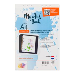 MyArt®Book 200 g/m2 aquarel papier – formaat A4
