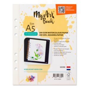 MyArt®Book 200 g/m2 aquarel papier – formaat A5
