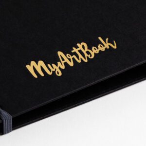 MyArt®Book Kunstenaarsmap ringband A5 Zwart